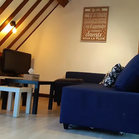 דירה Climatise 2 Etoiles, Vue Sur Les Remparts, Centre De Rocroi, Parking Privatif Et Garage Velos